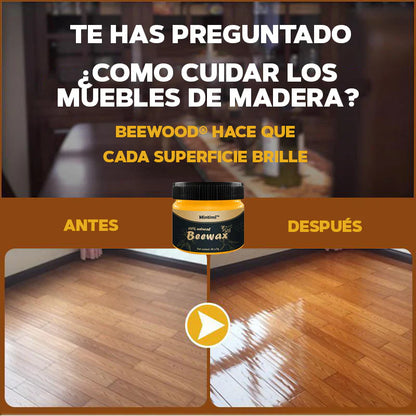 BEEWOOD® - Cera restauradora de Madera